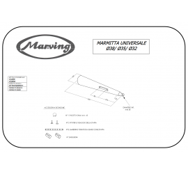 Marving U/38/BC Sportauspuffanlagen Universal