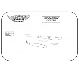 Marving M/CP16/BC Moto Morini 350 Excalibur