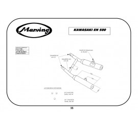 Marving K/2117/BC Kawasaki En 500