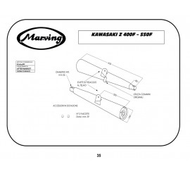 Marving K/2024/BC Kawasaki Z 550 F