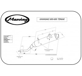 Marving K/AAA/48/BC Kawasaki Klr 650