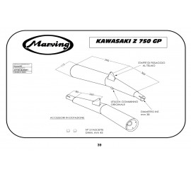 Marving K/2021/NC Kawasaki Z 750 Gp