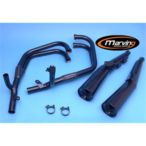 Marving Kawasaki Gpz 900 R K/5007/NC Sport Exhaust System - Master - Black