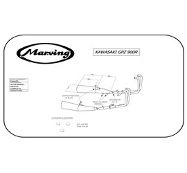 Marving K/5007/NC Kawasaki Gpz 900 R