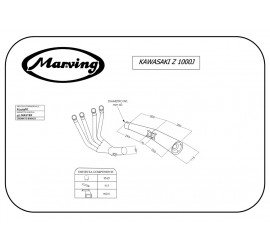 Marving K/3409/BC Kawasaki Z 1000 J