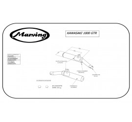 Marving K/2100/NC Kawasaki Z 1000 Gtr