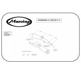 Marving K/2012/NC Kawasaki Z 1100 Gp Uni-trak