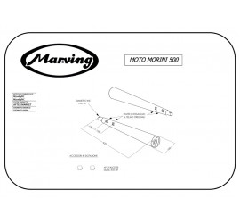 Marving M/2069/BC Moto Morini 500