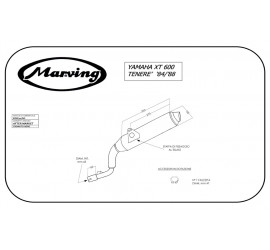 Marving EDR/11/NC Yamaha XT 600