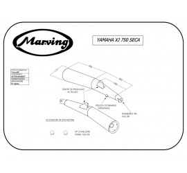 Marving Y/2014/BC Yamaha Xj 750 Seca