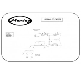 Marving Y/2027/NC Yamaha Fz 750