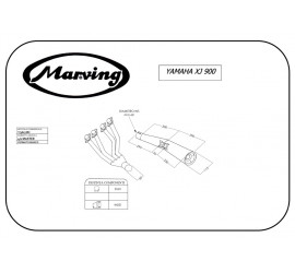 Marving Y/3607/BC Yamaha Xj 900