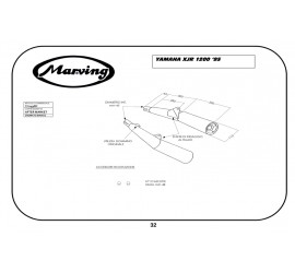 Marving Y/2149/BC Yamaha Xjr 1200