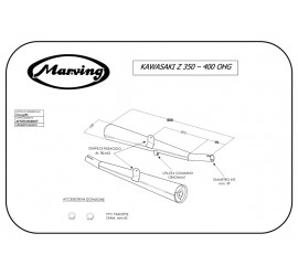 Marving K/2035/BC Kawasaki Z 350