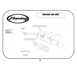 Marving EDR/12/V Honda Dr 500