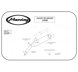 Marving EDR/15/NC Honda Dr 600