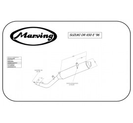 Marving S/AAA/57/BC Suzuki Dr 650 Se