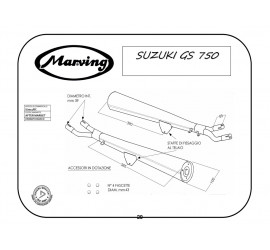 Marving S/2011/BC Suzuki Gs 750