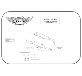 Marving S/CP33/BC Suzuki Vz 800 Marauder