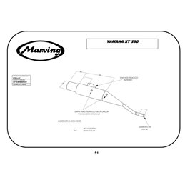 Marving EDR/17/V Yamaha Xt 350