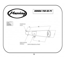 Marving H/122/BC Honda 750 Ss F1