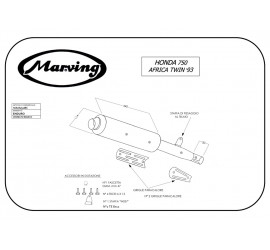 Marving H/AAA/52/BC Honda Xrv 750 Africa Twin