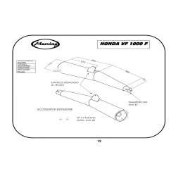 Marving H/2018/NC Honda Vf 1000 F/F