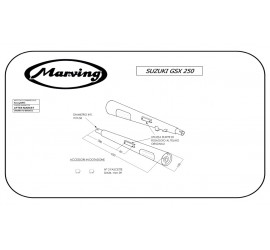 Marving S/2048/BC Suzuki Gsx 250