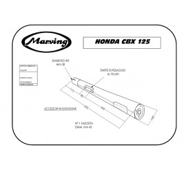 Marving H/130/BC Honda Cbx 125