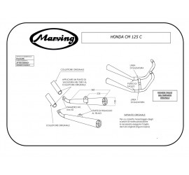 Marving H/2161/BC Honda Cm 125 C