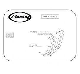 Marving H/2066/BC Honda Cb 350 Four