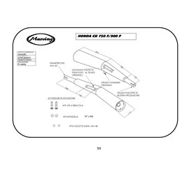 Marving H/2001/BC Honda CB 750 F/F II