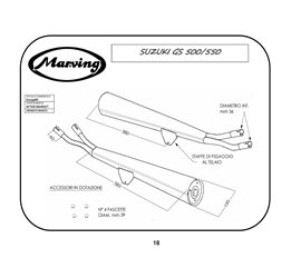 Marving S/2039/BC Suzuki Gs 550