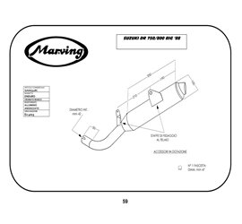 Marving S/AAA/31/BC Suzuki Dr 750