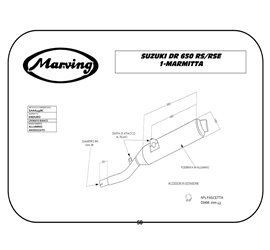 Marving S/AAA/49/BC Suzuki Dr 650 Rse